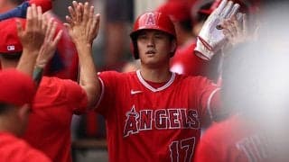【MLB】大谷翔平、8試合ぶりマルチ安打＆2四球　全4打席出塁もエ軍惜敗、7月は6勝18敗