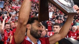 「かっけえ」アンフィールド近くに描かれたサラーの“巨大壁画”が圧巻！本人も見た2種類の姿