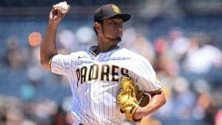 10勝ダルビッシュ、ド真ん中でも当たらない“156km剛球”に米驚き「まだ神レベル」