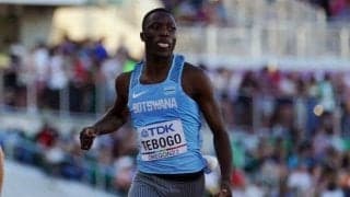 19歳ボツワナ選手が100m9秒91　超余裕の“ボルト走り”を披露「尊敬する人なんだ」