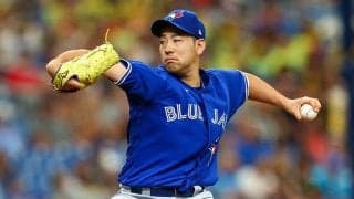 菊池雄星、4回3安打2失点で5勝目ならず　最速154キロ5奪三振も…ブ軍3連勝ストップ