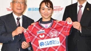 伊藤美誠 Tリーグ参戦！日本生命レッドエルフに加入