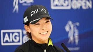 渋野日向子「歴代の優勝者として良いプレーができるように」　3年前Vの全英女子オープンに臨む