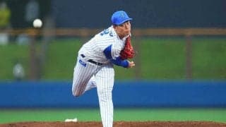 DeNAドラ1小園に三浦監督「デビューできたのがよかった」　初実戦で1回3者凡退に安堵