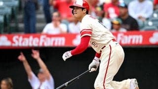 【MLB】大谷翔平の「パワーが異常」　投手お手上げ…日本に“おはよう弾”で「完全に目が覚めた」