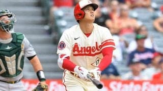 【MLB】大谷翔平、衝撃の“悪球弾”が「意味不明」　米メディア半信半疑「オーマイゴッド」