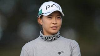 渋野日向子は6アンダー単独トップ発進　出だしの3連続バーディは「自分らしくない」　