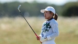 古江彩佳は4オーバー86位　2日目は「切り替えて頑張りたい」