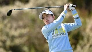 西村優菜は6オーバー118位「ティーショットが荒れてしまい、難しい状況が多かった」　