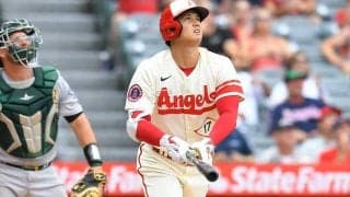 大谷翔平24号、まさかの“死球打ち”だった　米データ会社「打者97人が死球のコース」