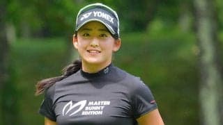 「見てる人が楽しいゴルフを」　プロ意識を持つ20歳岩井ツインズの妹・千怜が暫定4位