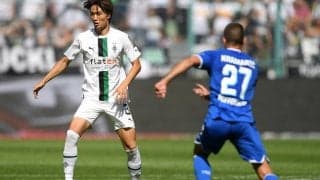 ボルシアMGが10人のホッフェンハイムに逆転勝利！開幕先発の板倉は1Aを記録《ブンデスリーガ》