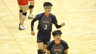 【四国インターハイ2022】東山が初の決勝進出! 全員バレーで松本国際に競り勝つ