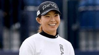 2位渋野日向子、大逆転Vを願う米記者が指摘　「首位を追いつめる鍵は友だち作りだ」
