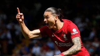 「ゲームかと思った」と話題の「バックヒール弾」をリバプール”新加入FW”ヌニェスが決める！ プレミアデビュー戦で「天才の序章」と絶賛！