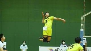【四国インターハイ2022】東福岡が決勝へ！　エース#3舛本の攻撃を封じた東福岡が鎮西に逆転勝ち