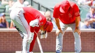 【MLB】大谷翔平、アクシデントも4の1　3戦ぶり快音で2年連続100安打達成、エ軍は敗戦