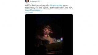 【MLB】エンゼルス傘下で惨事　打ち上げ花火が客席へ発射、米報道「派手すぎる事件が起きた」