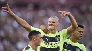 ｢怪物｣ハーランドが開幕戦2ゴールで｢圧巻のデビュー｣!! ”完璧な裏抜け”から全得点を決めてマンチェスターCの好発進に貢献