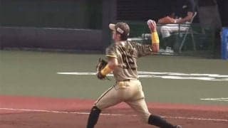 爆速送球が「マジで浮いてる」　西武“若獅子”の伸び上がる球筋にファン唖然