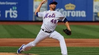 最強右腕デグロムがわずか56球で演じた快記録とは　中継局「達成者はもう1人…大谷だ」