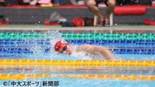２種目で大会新記録！インカレに向けて確かな収穫を得る─第67回日本大学・中央大学対抗水泳競技大会