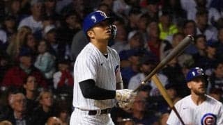 【MLB】鈴木誠也、16打席ぶり快音で3打数1安打　犠飛でダメ押し点生み勝利に貢献
