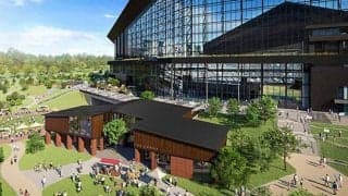 日本ハム新球場の商業施設に注目ショップ　斎藤佑樹さんもはまったアウトドアスポーツ