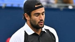  ベレッティーニ 完敗で初戦敗退 