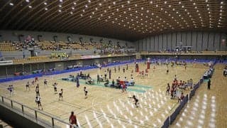 「全日本バレーボール小学生大会」予選1日目、男子・女子・混合試合予定を紹介