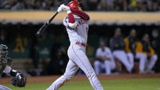 【MLB】大谷翔平、25号ソロはイチロー超え通算118本目　今季2度目の二刀流アーチで偉業に花添えるか