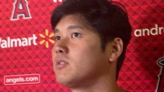 【MLB】大谷翔平、104年ぶり偉業達成　次の目標は「ちゃんと寝て明日いい状態で」　一問一答