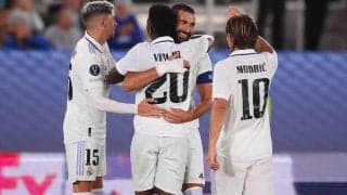 ベンゼマ＆アラバ弾でフランクフルトを下したマドリーが5年ぶり5度目の制覇！《UEFAスーパーカップ》