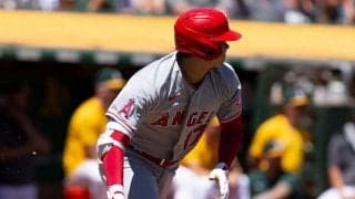 【MLB】大谷翔平、3試合連続安打で打率.256　偉業から一夜明け左前打、エ軍は52日ぶり3連勝