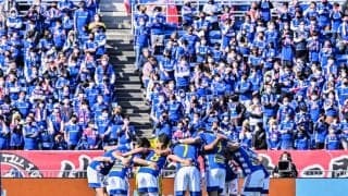 横浜FMの新加入ブラジル人FWの「チーム合流動画」が公開！「太ももエグない？」「凄い身体」と話題の“深夜のお披露目映像”