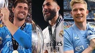 UEFA年間最優秀選手賞の最終候補3名が発表