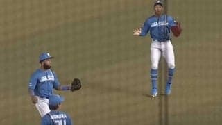前代未聞の“打球消滅”に騒然　風速10mマリンで登場人物全員ポカン「奇跡の珍プレー」