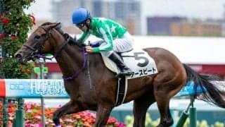 【札幌5R新馬戦結果】先手を取ったアースビートがそのまま押し切る