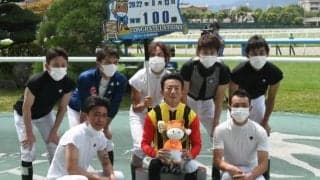 石神深一騎手がJRA障害競走100勝を達成 「障害ジョッキーとして充実した人生」