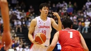 東京五輪以来の代表戦で躍動した馬場雄大「チーム一丸となって戦えた」