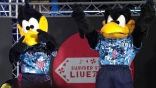 「めちゃくちゃ可愛い」テレ朝・三谷紬アナ、代表ユニでイベント前のカラッペ＆カララと3ショット披露