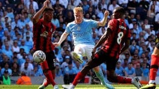 シティが開幕2連勝！　デ・ブライネの圧巻アウトサイド弾などでボーンマスに完勝！《プレミアリーグ》