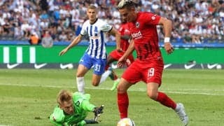 鎌田がミスを帳消しにする同点弾もフランクフルト、試合終了間際のPK取り消しでヘルタにドロー《ブンデスリーガ》