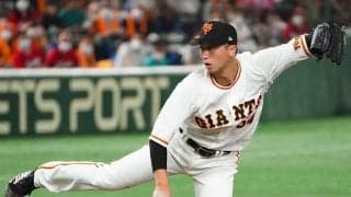 巨人が4人入れ替え、前日プロ初勝利の直江＆岸田を抹消　オリはビドル登録、14日の公示