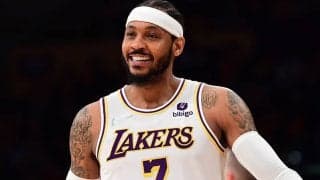 地元ニューヨークを訪れたカーメロ…ファンと1on1を楽しむ様子がSNSで公開