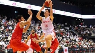 イランとの第2戦でゲームハイ21得点を挙げた馬場「誰が出てもエネルギーあふれるプレーを」