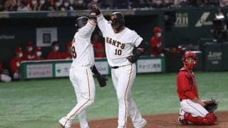 「観客怪我しないんかな」　中田の強烈“ライナー弾”にファン衝撃「打球速度エグ…」