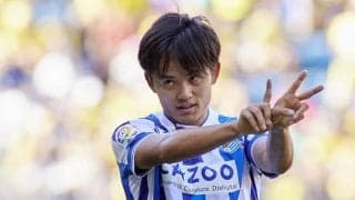 久保建英を海外メディアが絶賛!! ｢これ以上のプレミア感はない｣と、レアル・ソシエダを開幕戦勝利に導く決勝弾を称賛! 日本代表の至宝の評価とMOMに輝いた選手
