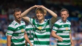 ゴールまでわずか「4秒」！ 古橋亨梧&前田大然の日本人コンビ「衝撃高速弾」炸裂！ セルティック5発大勝の口火を切る！