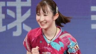 Ｔリーグ初代女王の早田ひながＳＮＳで喜びを報告！「皆さんのお陰で楽しく試合ができました」